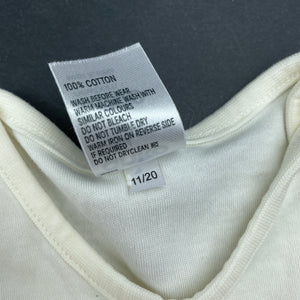 Girls Anko, soft feel cotton bodysuit / romper, EUC, size 0000,  