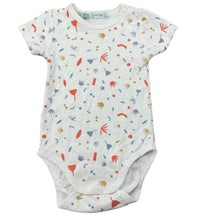 Load image into Gallery viewer, unisex GOLDIE + ACE, cotton bodysuit / romper, light marks, FUC, size 00,  