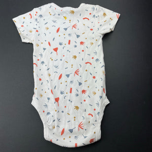 unisex GOLDIE + ACE, cotton bodysuit / romper, light marks, FUC, size 00,  