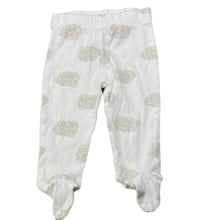 Load image into Gallery viewer, unisex Tiny Little Wonders, cotton footed leggings / bottoms, EUC, size 000,  