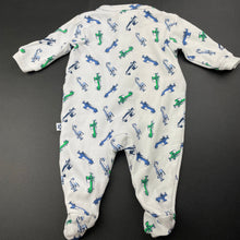 Load image into Gallery viewer, Boys Marquise, cotton coverall / romper, planes, EUC, size 0000,  