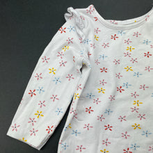 Load image into Gallery viewer, Girls Dymples, stretchy floral long sleeve top, GUC, size 000,  