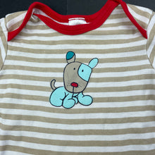 Load image into Gallery viewer, Boys Target, cotton bodysuit / romper, dog, GUC, size 00,  