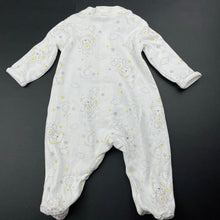 Load image into Gallery viewer, unisex Tiny Little Wonders, cotton zip coverall / romper, EUC, size 0000,  