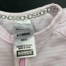 Load image into Gallery viewer, Girls Bonds, zip wondersuit / zippy / romper, mark back right cuff, FUC, size 0,  