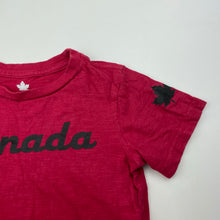 Load image into Gallery viewer, unisex Canadiana, red cotton t-shirt / top, FUC, size 2,  
