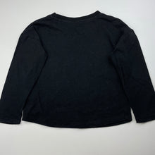 Load image into Gallery viewer, Girls Mango, black long sleeve top, pilling, FUC, size 5,  