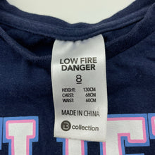 Load image into Gallery viewer, Girls B Collection, stretchy long sleeve pyjama top, GUC, size 8,  