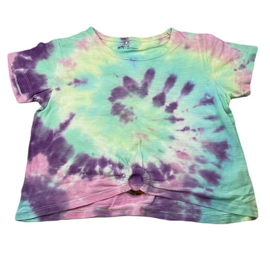 Girls Anko, tie dyed cotton t-shirt / top, FUC, size 8,  