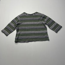 Load image into Gallery viewer, Boys Target, striped cotton long sleeve top, GUC, size 1,  