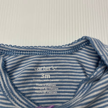 Load image into Gallery viewer, Girls Carters, cotton bodysuit / romper, GUC, size 3 months,  