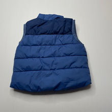 Load image into Gallery viewer, Boys Dymples, blue puffer vest / sleeveless jacket, EUC, size 00,  