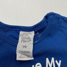 Load image into Gallery viewer, Boys Ollies Place, soft feel cotton romper, EUC, size 00,  