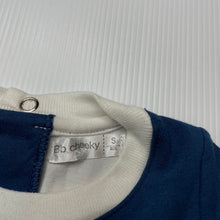 Load image into Gallery viewer, Boys Bb cheeky, stretchy romper, surf, EUC, size 00,  