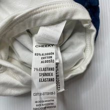 Load image into Gallery viewer, Boys Bb cheeky, stretchy romper, surf, EUC, size 00,  