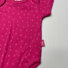 Load image into Gallery viewer, Girls Baby Patch, pink cotton bodysuit / romper, EUC, size 0000,  