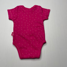 Load image into Gallery viewer, Girls Baby Patch, pink cotton bodysuit / romper, EUC, size 0000,  