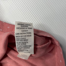 Load image into Gallery viewer, Girls Dymples, pink organic cotton blend long sleeve top, FUC, size 1,  