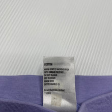 Load image into Gallery viewer, Girls Tiny Little Wonders, purple cotton shorts, elasticated, GUC, size 0,  