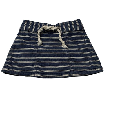 Girls Country Road, casual cotton skirt, elasticated, L: 21cm, GUC, size 3,  