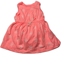 Load image into Gallery viewer, Girls Carters, floral casual dress + nappy cover / bloomers, NEW, size 6 months, L: 36cm