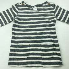 Load image into Gallery viewer, Girls Anko, striped cotton long sleeve top, GUC, size 2,  