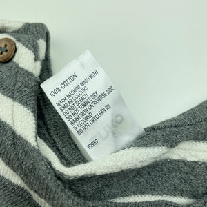 Girls Anko, striped cotton long sleeve top, GUC, size 2,  