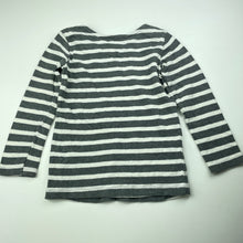 Load image into Gallery viewer, Girls Anko, striped cotton long sleeve top, GUC, size 2,  
