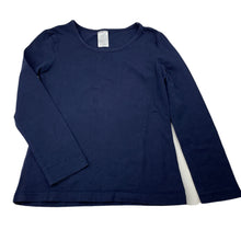 Load image into Gallery viewer, Girls Target, navy stretchy long sleeve top, GUC, size 7,  