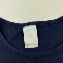Load image into Gallery viewer, Girls Target, navy stretchy long sleeve top, GUC, size 7,  