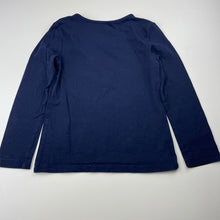 Load image into Gallery viewer, Girls Target, navy stretchy long sleeve top, GUC, size 7,  