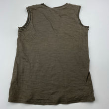 Load image into Gallery viewer, unisex Jamie Kay, cotton singlet / tank top, GUC, size 5,  