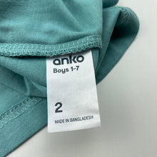 Load image into Gallery viewer, Boys Anko, cotton t-shirt / top, anchor, EUC, size 2,  