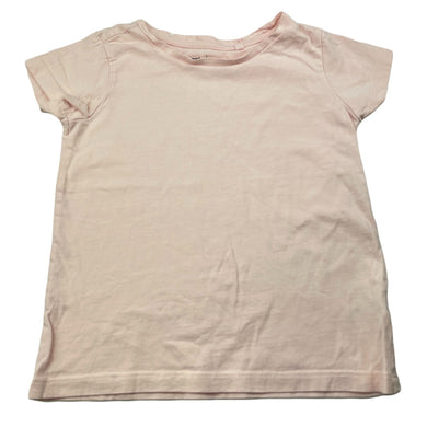 Girls Anko, light pink cotton t-shirt  top, EUC, size 6,  