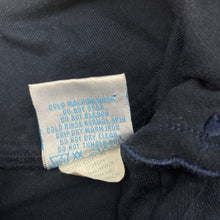 Load image into Gallery viewer, Girls Baby B'Gosh, embroidered navy polo top, *top button missing*, GUC, size 00,  
