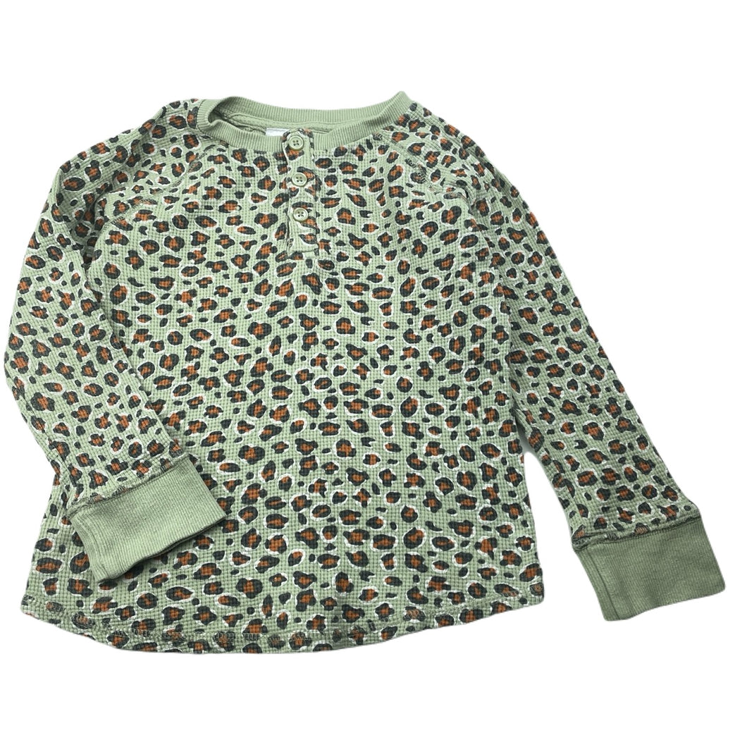 Girls Mango, waffle cotton pyjama top, FUC, size 5,  