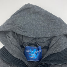 Load image into Gallery viewer, Boys Cotton On, knitted cotton zip hoodie sweater, Sz:XS, armpit to armpit: 29cm, armpit to cuff: 18cm, FUC, size 2-3,  