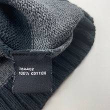 Load image into Gallery viewer, Boys Cotton On, knitted cotton zip hoodie sweater, Sz:XS, armpit to armpit: 29cm, armpit to cuff: 18cm, FUC, size 2-3,  