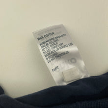 Load image into Gallery viewer, unisex Anko, navy cotton long sleeve top, GUC, size 2,  