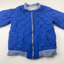 Load image into Gallery viewer, Boys Target, cotton lined quilted jacket / coat, GUC, size 2,  