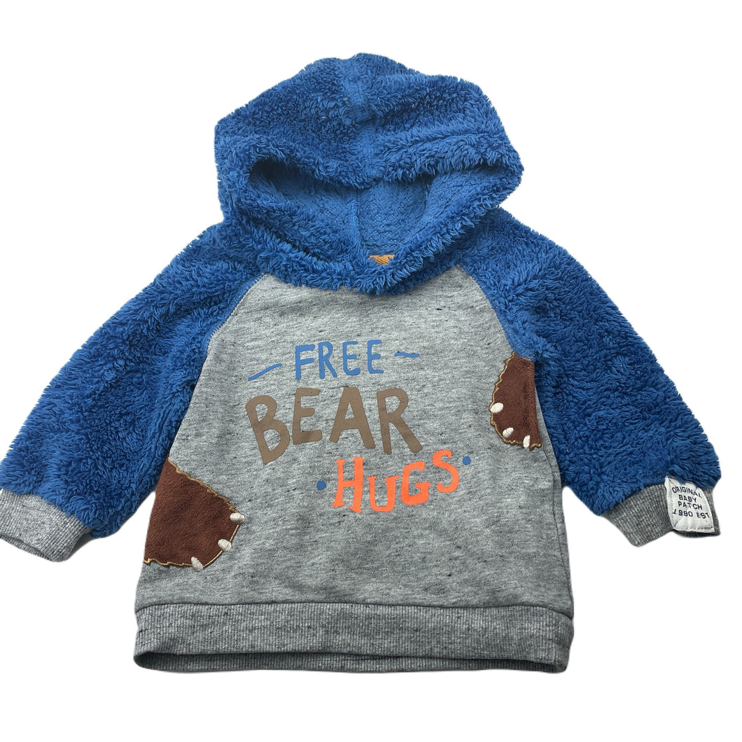 Boys Pumpkin Patch, fleece lined hoodie sweater, GUC, size 0,  