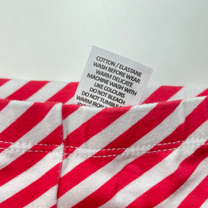 unisex Target, striped stretchy leggings / bottoms, EUC, size 0000,  