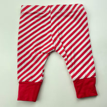 Load image into Gallery viewer, unisex Target, striped stretchy leggings / bottoms, EUC, size 0000,  