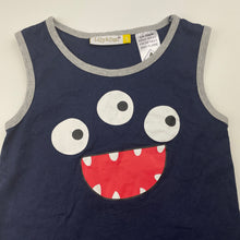 Load image into Gallery viewer, Boys Lily &amp; Dan, cotton pyjama singlet top, EUC, size 4,  