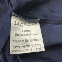 Load image into Gallery viewer, Boys Lily &amp; Dan, cotton pyjama singlet top, EUC, size 4,  
