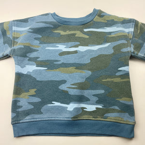 Boys Dymples, fleece lined sweater / jumper, wash fade & pilling, FUC, size 2,  