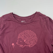 Load image into Gallery viewer, Girls Anko, cotton long sleeve t-shirt / top, GUC, size 7,  