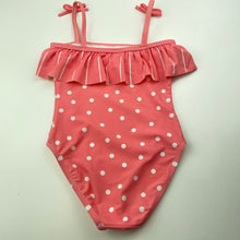 Load image into Gallery viewer, Girls Anko, pink &amp; white spot swim one-piece, GUC, size 3,  