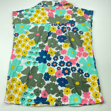 Load image into Gallery viewer, Girls Cotton On, SAGE x CLARE colourful floral cotton shirt, EUC, size 6,  