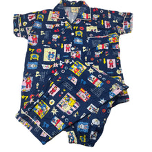 Load image into Gallery viewer, Girls SWEET Z, lightweight cotton pyjama top &amp; cropped pants, GUC, size 7,  